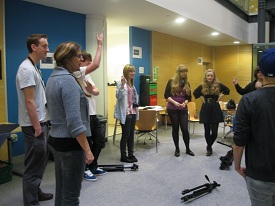 Jackie in action at The Great Debate: 
Facing the Future, November 2011